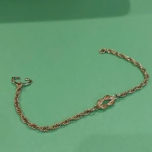 Speidel Knot Gold Bracelet